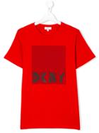 Dkny Kids Logo Print T-shirt - Red