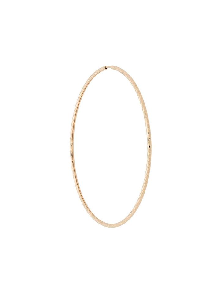 Maria Black 14kt Yellow Gold Liv 50mm Hoop Earring