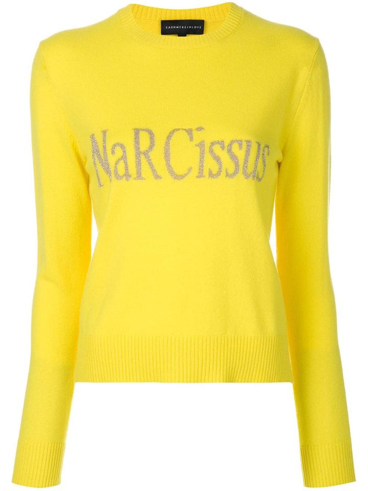 Cashmere In Love Kristie Sweater - Yellow