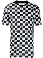Mcq Alexander Mcqueen Swallow Check T-shirt - Black