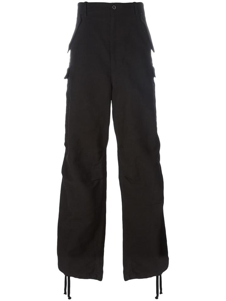 Faith Connexion Cargo Trousers, Men's, Size: Small, Black, Cotton