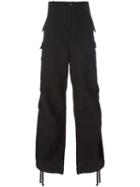 Faith Connexion Cargo Trousers, Men's, Size: Small, Black, Cotton