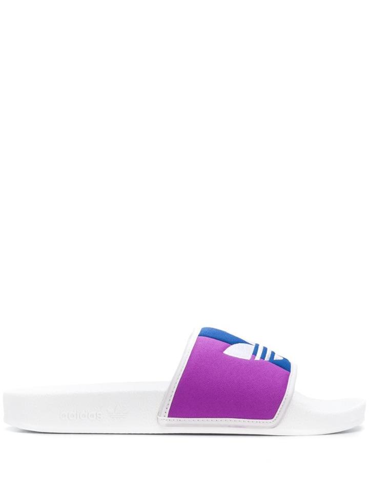 Adidas Adilette Pride Sliders - White