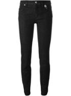 Versus Skinny Jeans, Women's, Size: 30, Black, Cotton/spandex/elastane/polyester