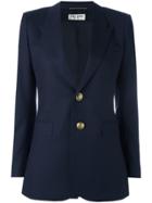 Saint Laurent Two Button Blazer - Blue