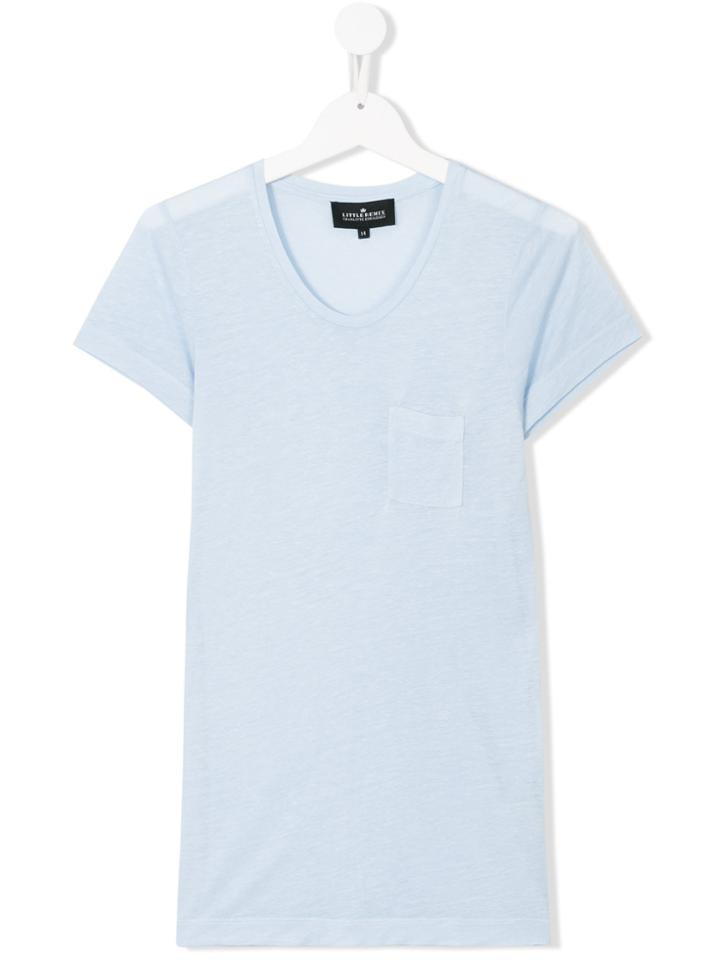 Little Remix Teen Chest Pocket T-shirt - Blue