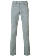 Hudson Slim-fit Chinos, Men's, Size: 29, Grey, Cotton/spandex/elastane