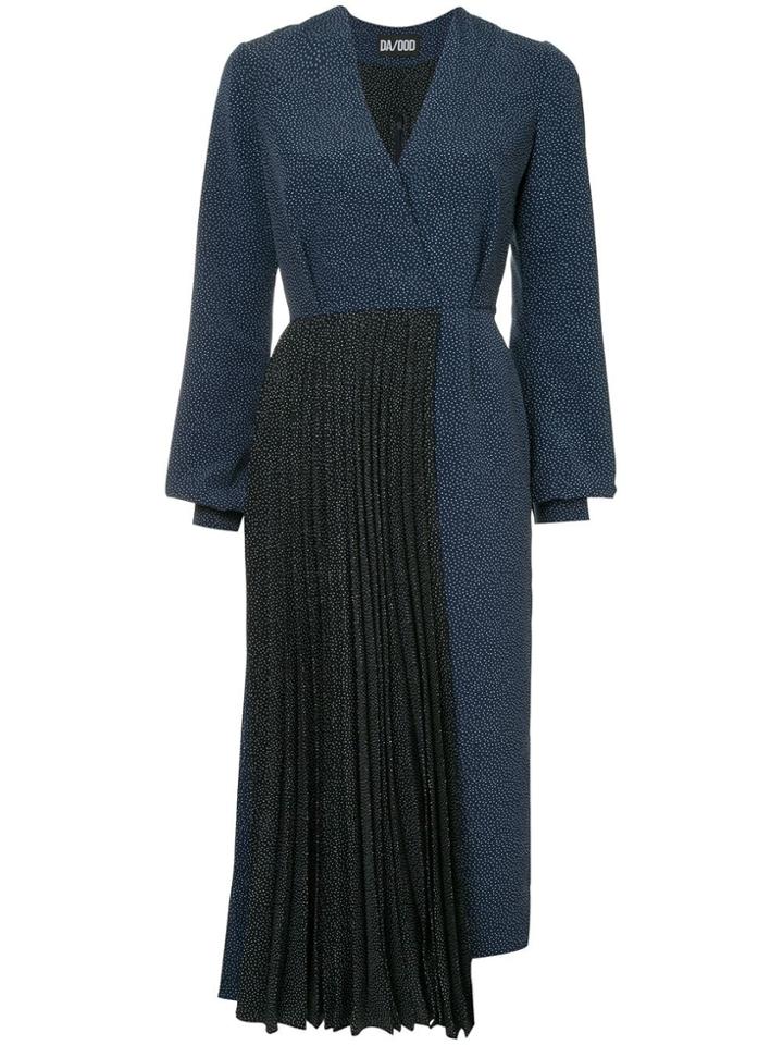 Dalood Combined Dress - Blue