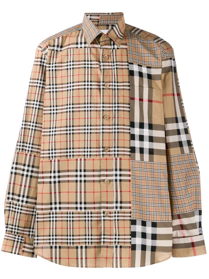 Burberry Burberry 8018569 A7028 Beige Cotton - Neutrals