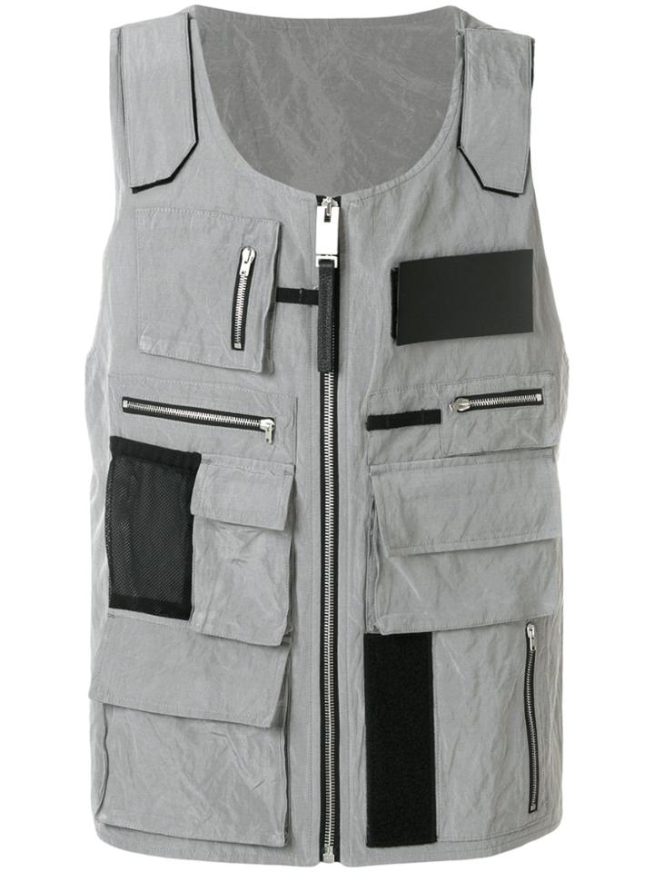 Alyx Multi Pocket Waistcoat - Green