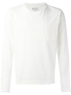 Maison Margiela Knitted Sweater, Men's, Size: 46, White, Cotton