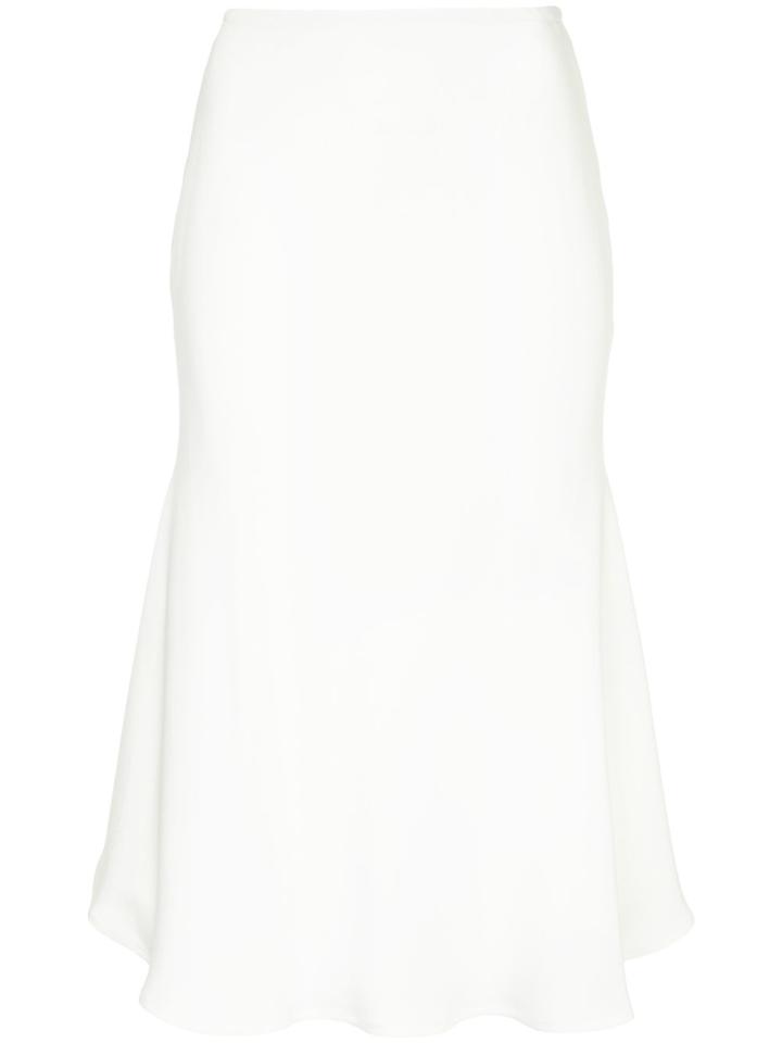 Maggie Marilyn Flared Midi Skirt - White