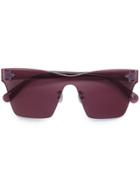 Stella Mccartney Eyewear Mask Sunglasses - Pink & Purple