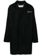 Off-white Oversized Work Coat - Black