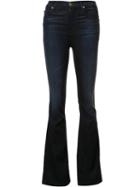 J Brand Flared Jeans, Women's, Size: 27, Blue, Cotton/polyester/spandex/elastane/viscose