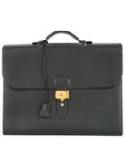 Hermès Vintage Sac A Depeche 38 Suitcase - Black
