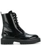 Yang Li Lace-up Boots - Black