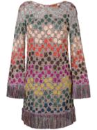 Missoni Fringed Jumper Dress - Multicolour