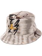 Vivienne Westwood Chinese Peony Bucket Hat - Grey