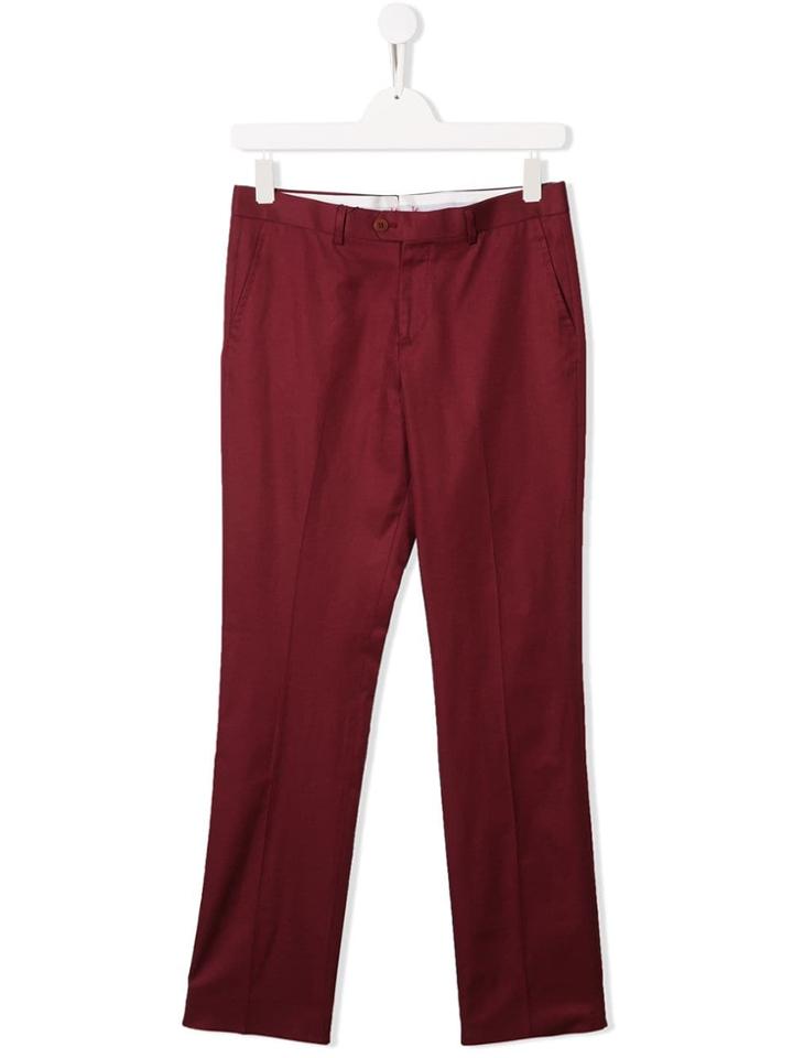 Isaia Kids Tailored Trousers
