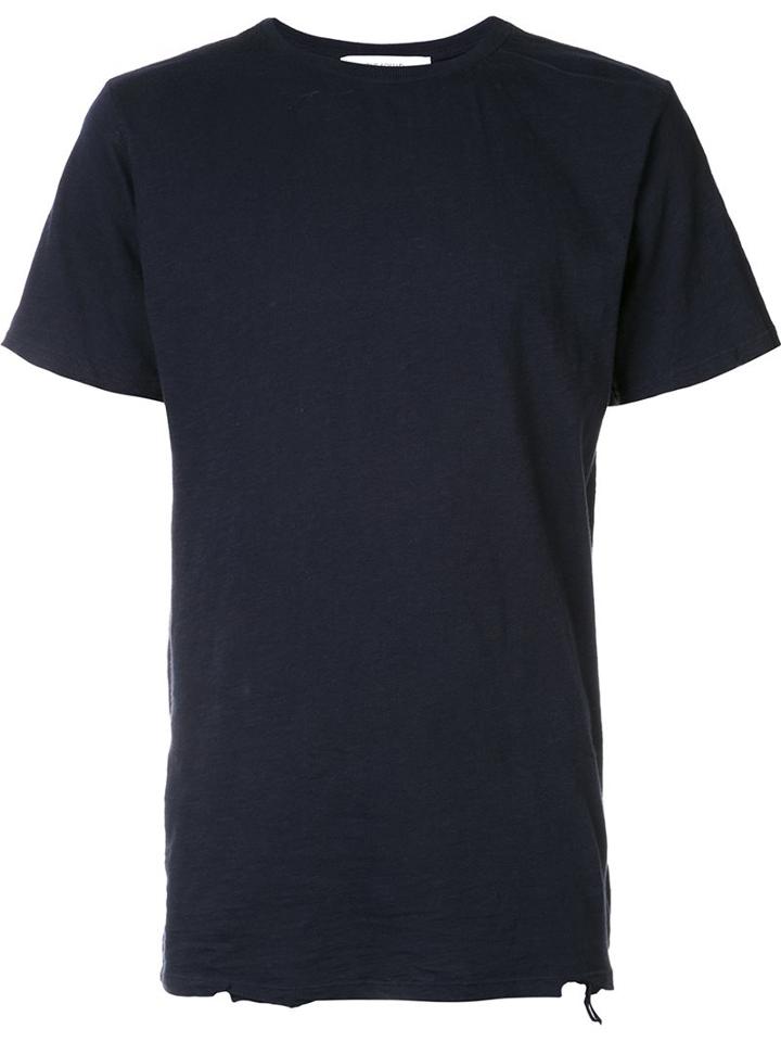 The Squad Long Length Short Sleeve T-shirt, Men's, Size: Small, Blue, Cotton