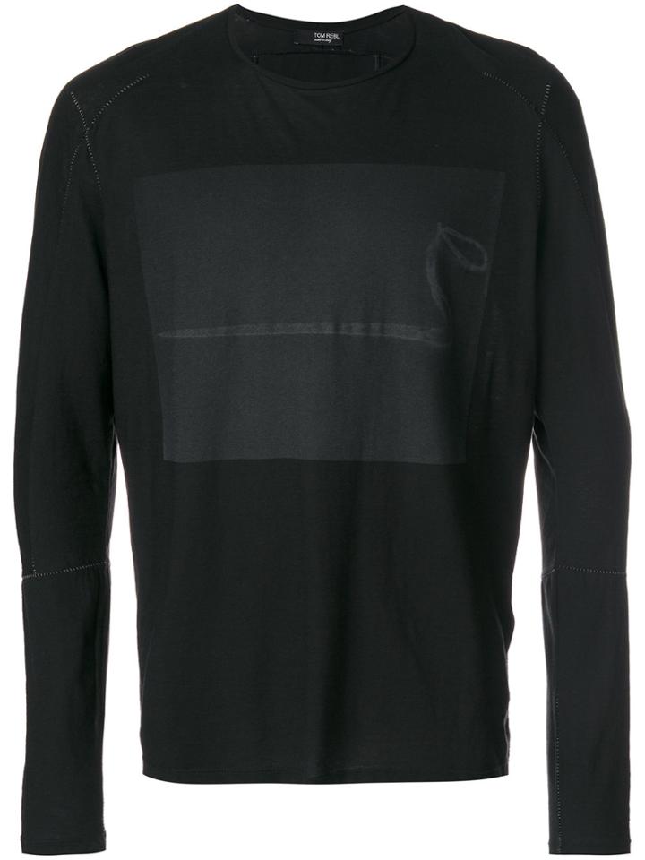 Tom Rebl Longsleeved T-shirt - Black