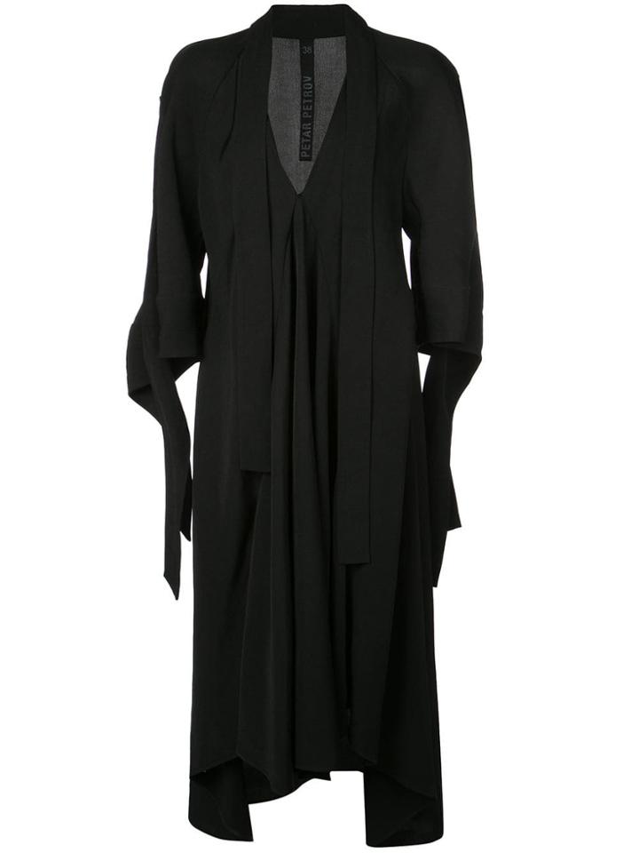 Petar Petrov Dillon Embellished Dress - Black