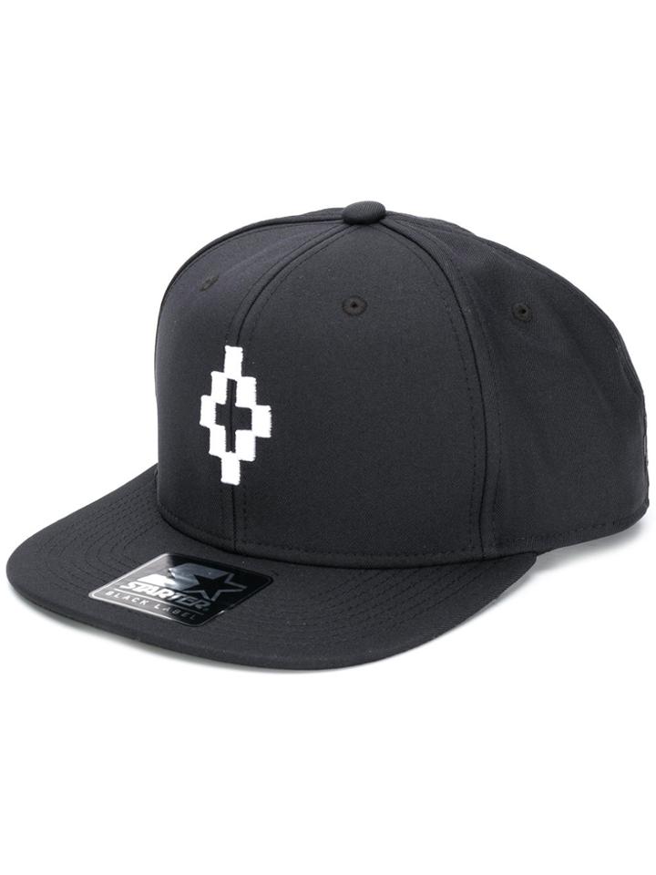Marcelo Burlon County Of Milan Cruz Logo Cap - Black