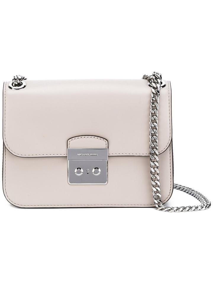 Michael Michael Kors Light Pink Shoulder Bag, Women's, Nude/neutrals, Leather