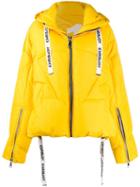 Khrisjoy Hooded Puffer Jacket - Yellow