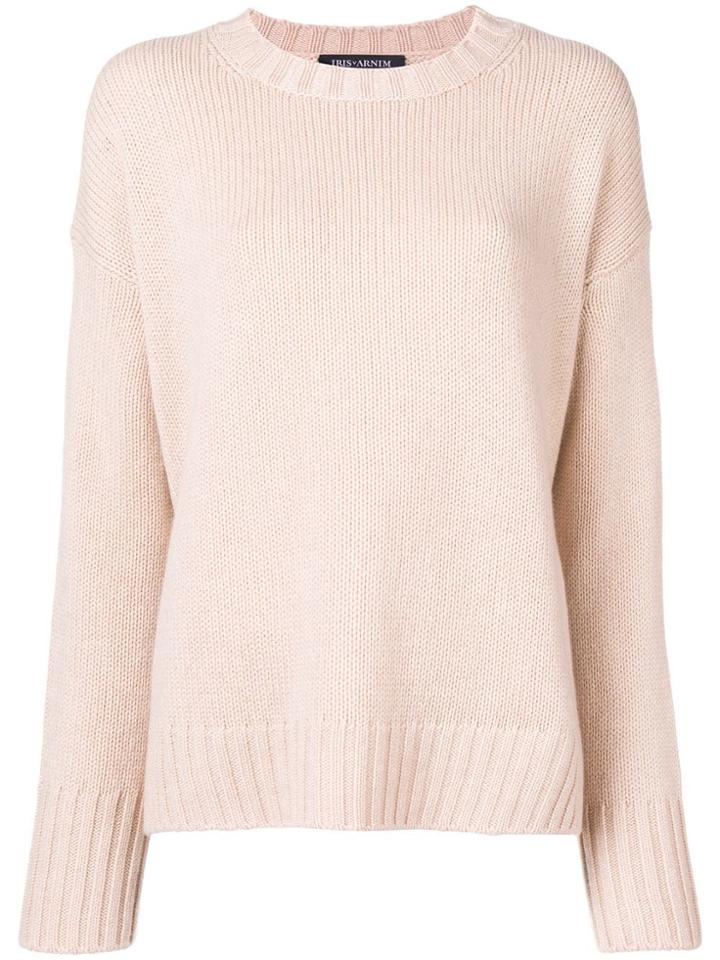 Iris Von Arnim Cashmere Relaxed Fit Sweater - Neutrals