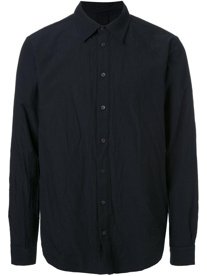 Forme D'expression 'juxtaposed' Shirt, Men's, Size: 52, Black, Cotton