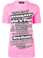 Dsquared2 Printed T-shirt - Pink