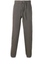 Z Zegna Plain Straight Trousers - Brown