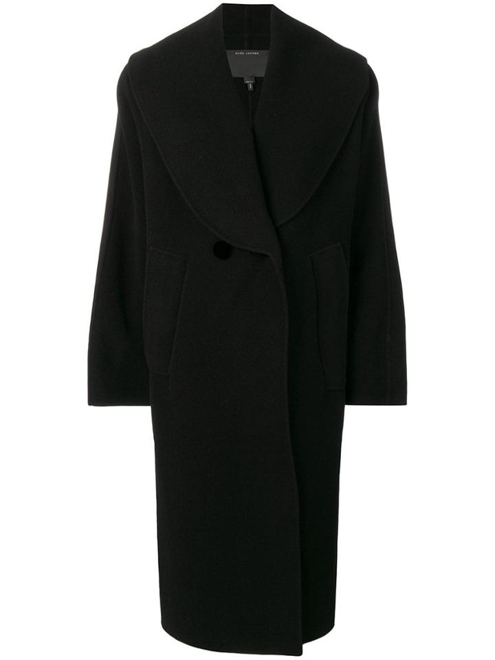 Marc Jacobs Oversized Double-breasted Coat - Black