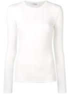 Max Mara Longsleeved T-shirt - White