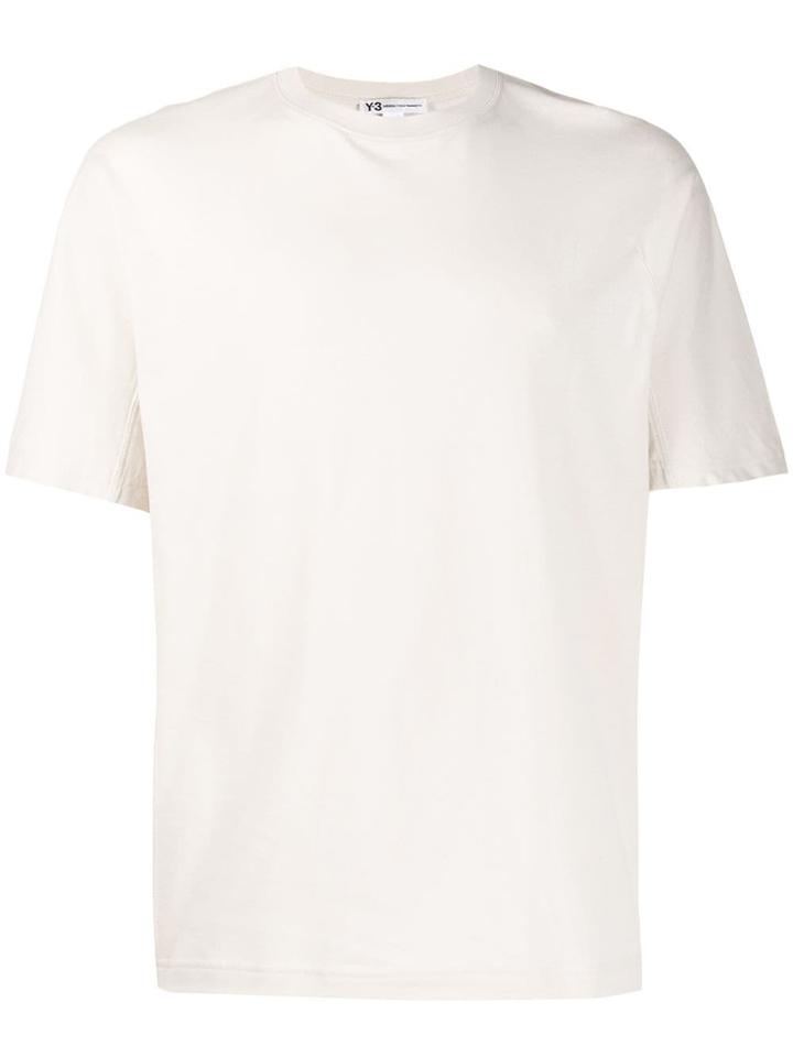 Y-3 Short Sleeved T-shirt - Neutrals