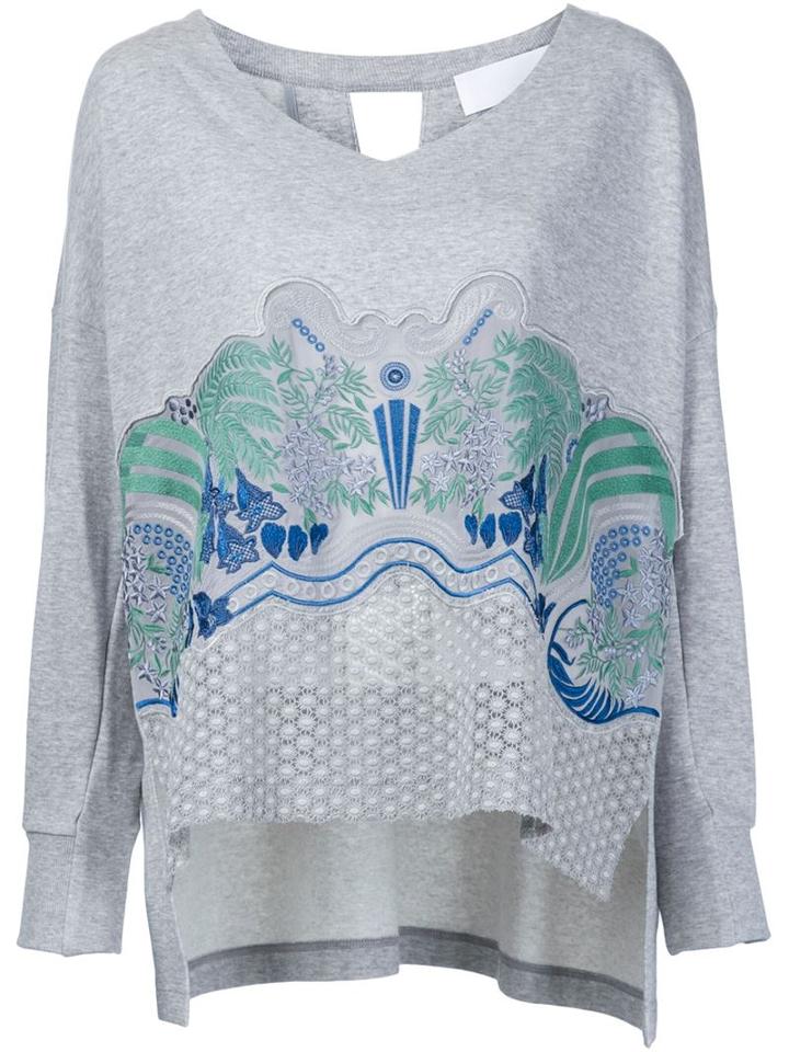Mame Flower Embroidery Sweater