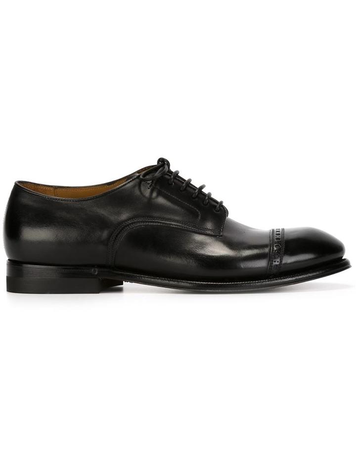 Silvano Sassetti Stitch Detail Derby Shoes