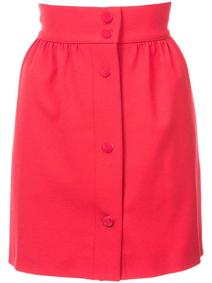 Red Valentino High Waisted Mini Skirt
