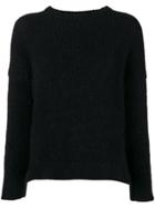 Société Anonyme Soft Heavy Knit Sweater - Black
