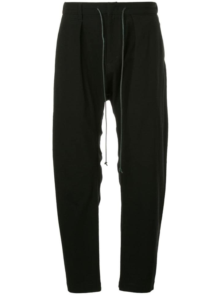 Kazuyuki Kumagai Tapered Trousers - Black
