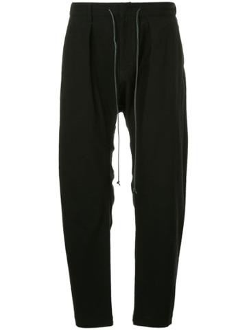 Kazuyuki Kumagai Tapered Trousers - Black