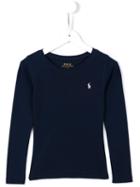 Ralph Lauren Kids Longsleeved T-shirt, Toddler Girl's, Size: 4 Yrs, Blue
