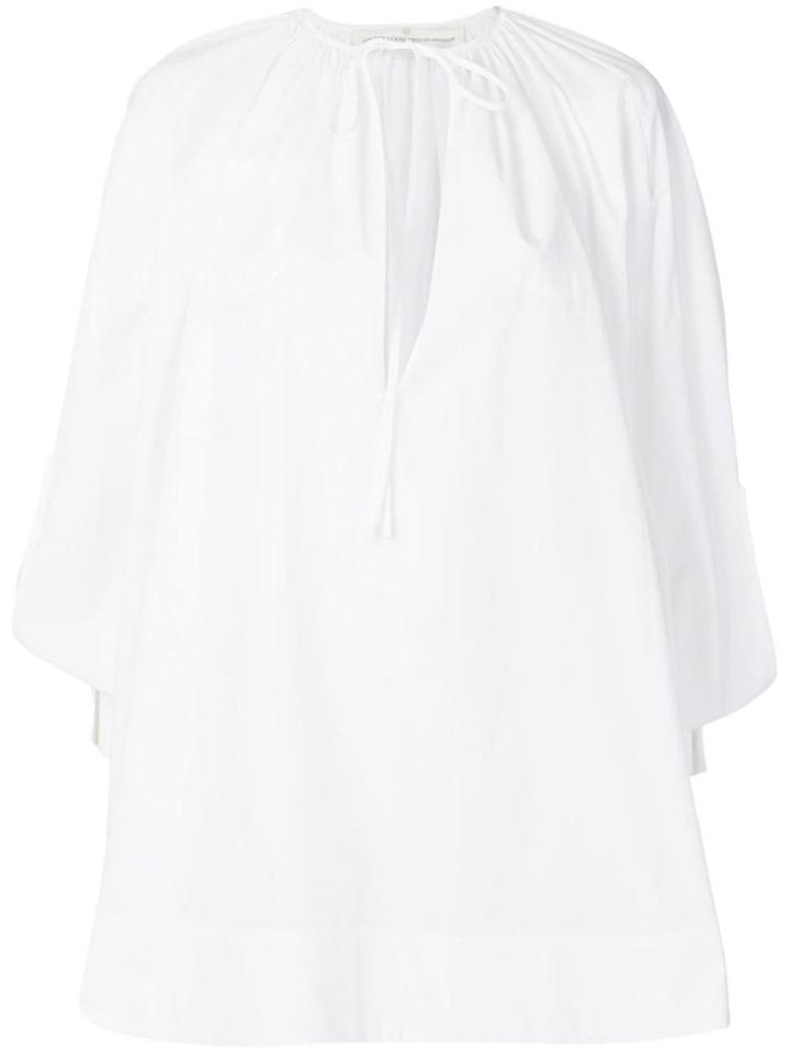 Golden Goose Deluxe Brand Drawstring Neck Blouse - White
