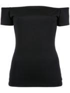 Tufi Duek Off The Shoulder Top - Black