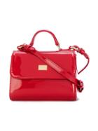 Dolce & Gabbana Kids - Flap Shoulder Bag - Kids - Leather - One Size, Red