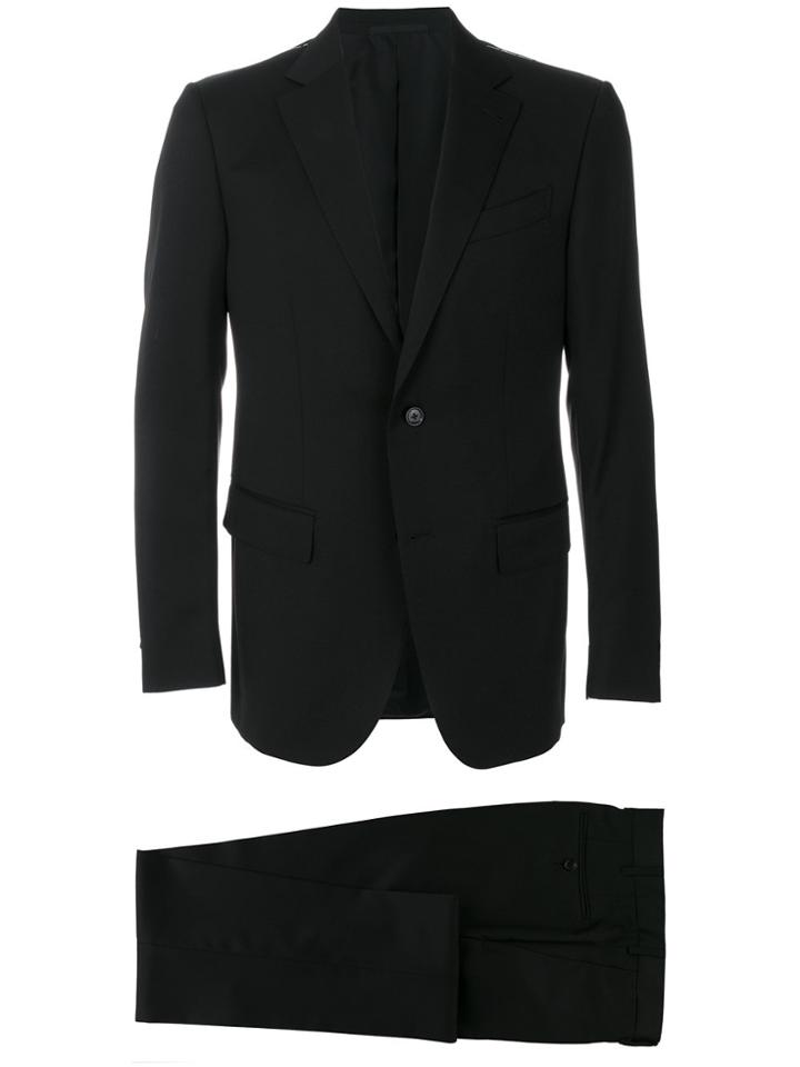 Ermenegildo Zegna Classic Slim Fit Suit - Black