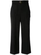 Red Valentino Buckle Detail Trousers - Black