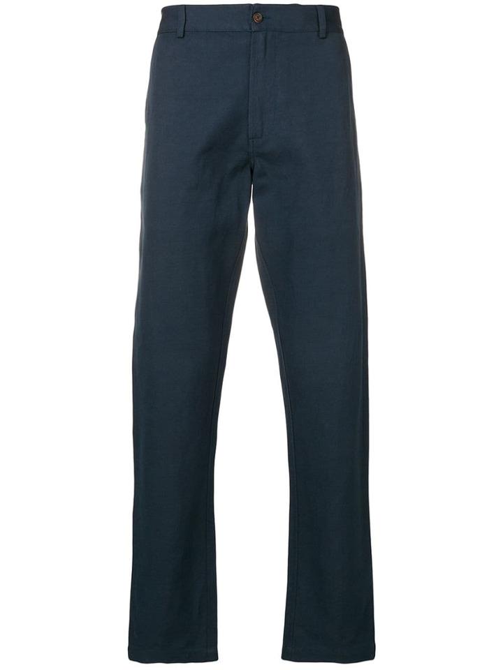 Universal Works Twill Aston Trousers - Blue
